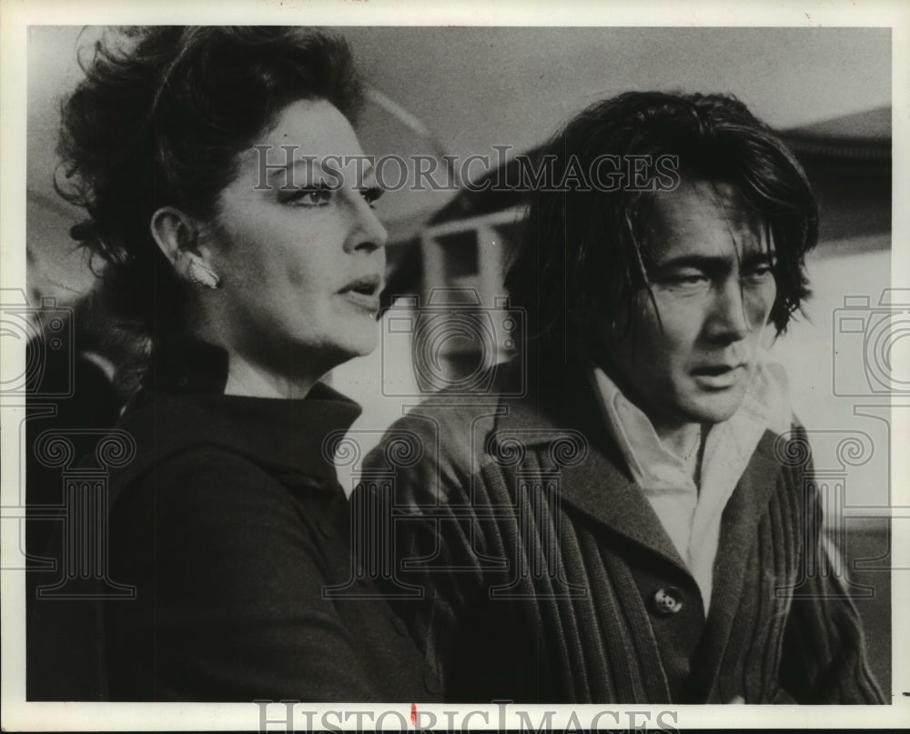 1979 Ava Gardner and Martin Sheen in "The Cassandra Crossing" - Historic Images