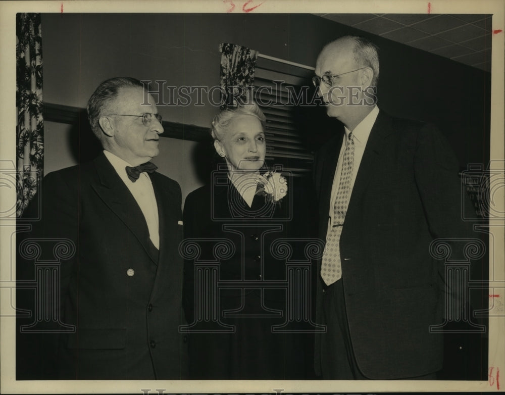 1958 Press Photo People at Home for the Aged in Houston, Texas - Historic Images