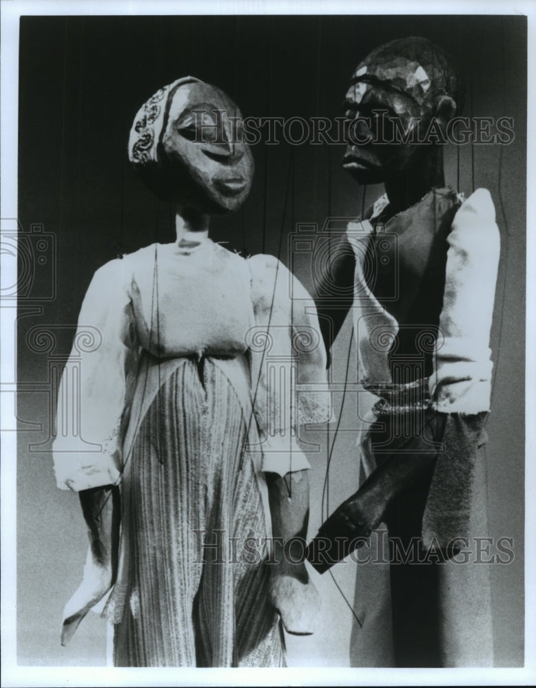 1995 The Harms Marionettes, one-man show of Don Harms - Historic Images