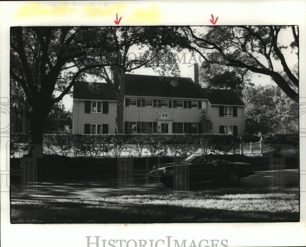 1987 Palmer Hutcheson House on the Broadacres tour in Houston, Texas - Historic Images