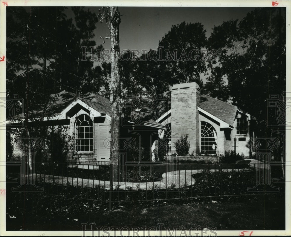 1985 Award winning Houston home in Huntington Woods, Woodlands - Historic Images