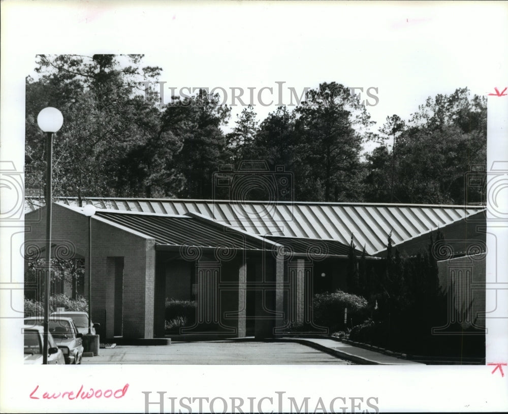 1991 Press Photo Laurelwood Psychiatric Hospital on Wellman in shenandoah - Historic Images