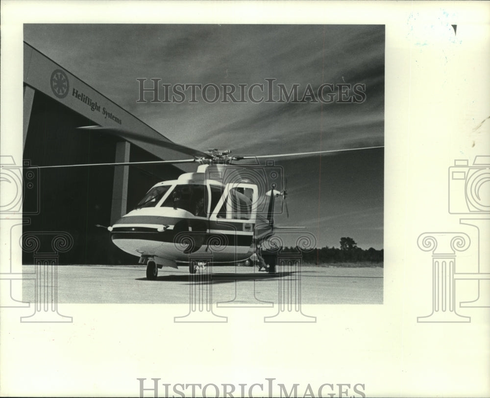 1979 New Sikorsky &quot;Spirit&quot; helicopter at Heliflight Systems - Historic Images