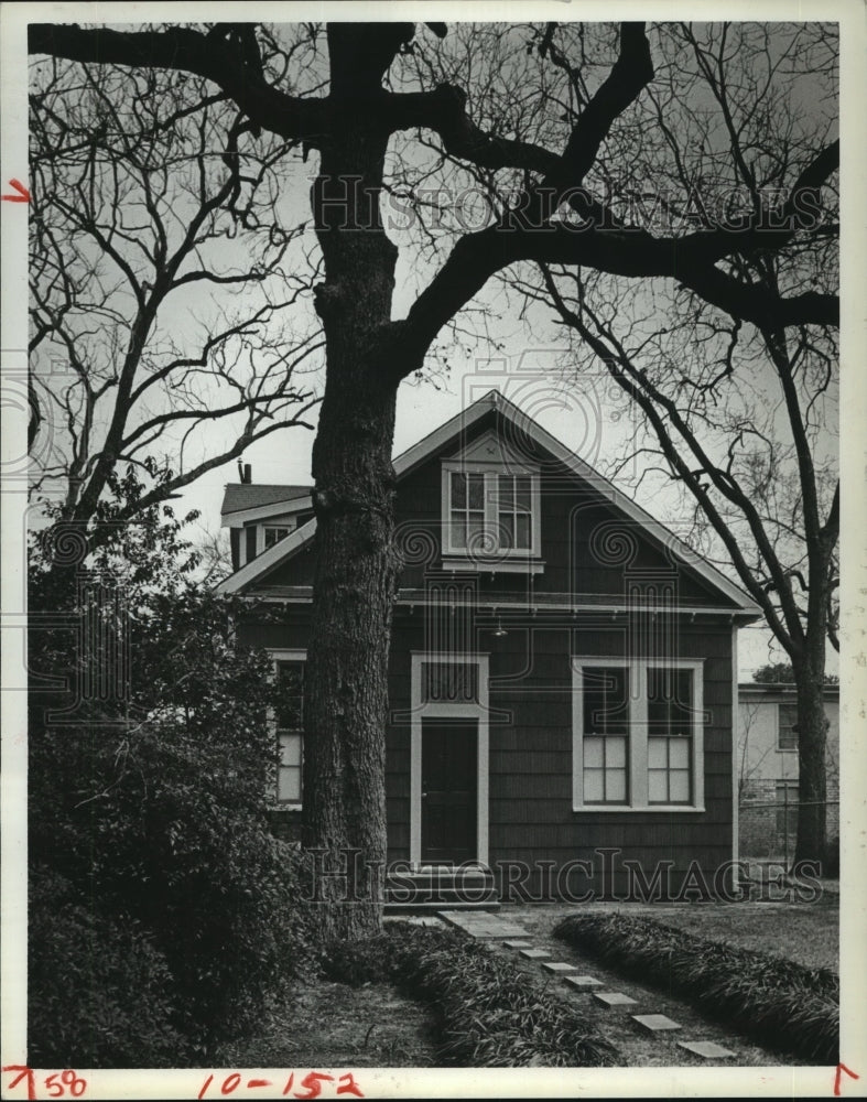 1986 Remodeled home in Heights area of Houston - Historic Images
