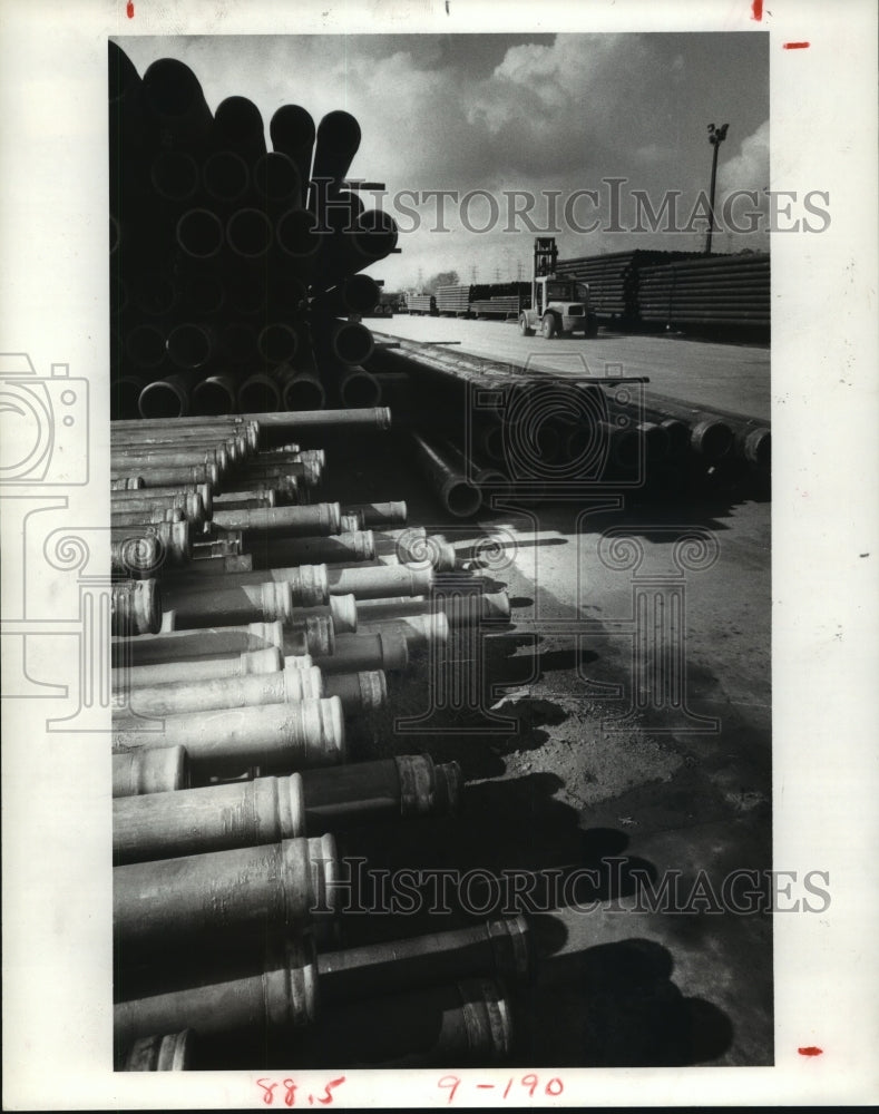 1984 Hoesch Tubular Products Baytown plant in Texas - Historic Images