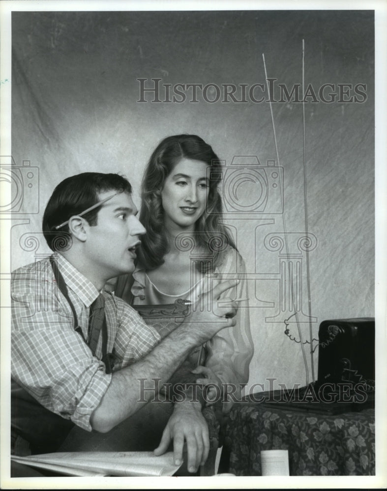 1993 Scene from Love & Science, a Houston Opera Studio production - Historic Images