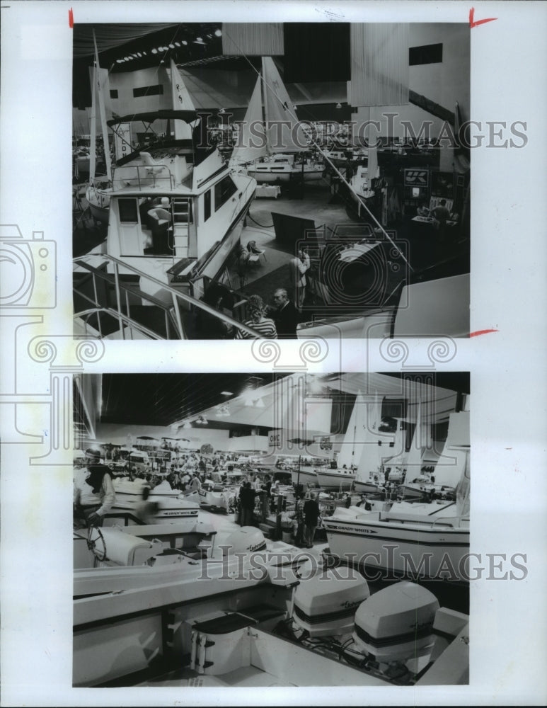 1986 Scenes from Houston International Boat, Sport & Travel Show - Historic Images