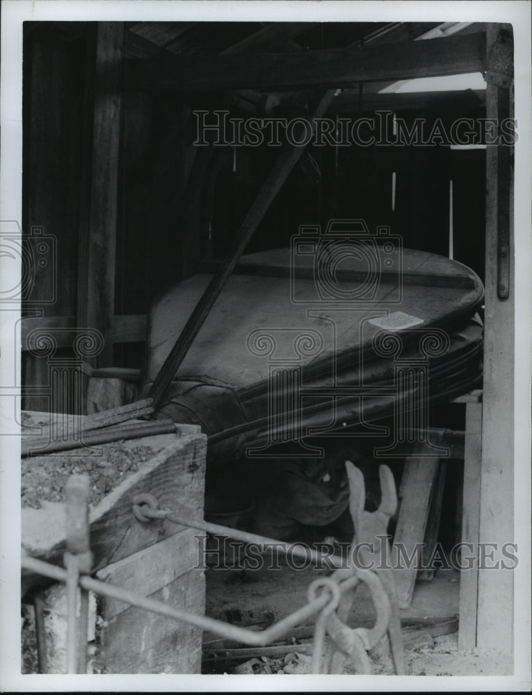 1966 Press Photo Exhibit at Heritage Garden Museum in Woodville, Texas - Historic Images