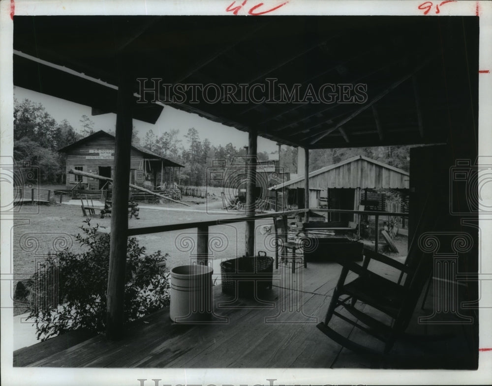 1966 Press Photo Buildings at Woodville Garden Museum in Woodville, Texas-Historic Images