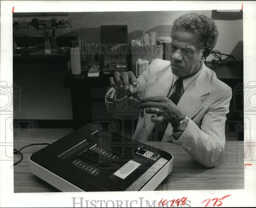 1982 High School for Health Professions, Principal Perry Weston - Historic Images