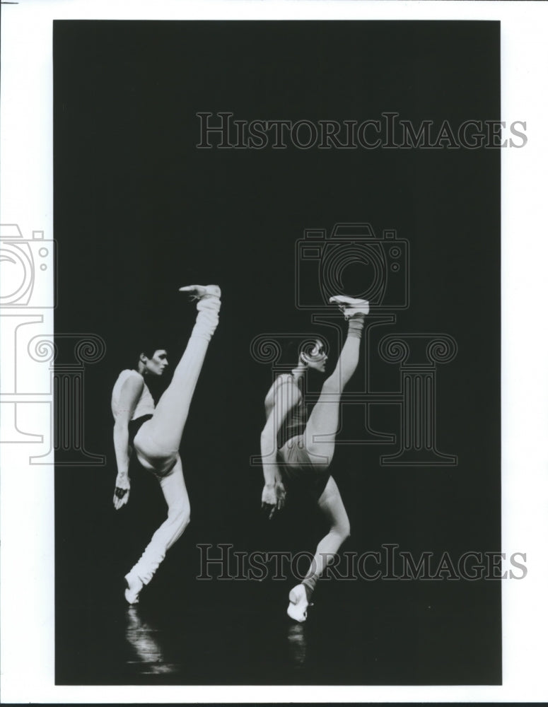 1989 Press Photo Hubbard Street Dance Company dancers - Historic Images