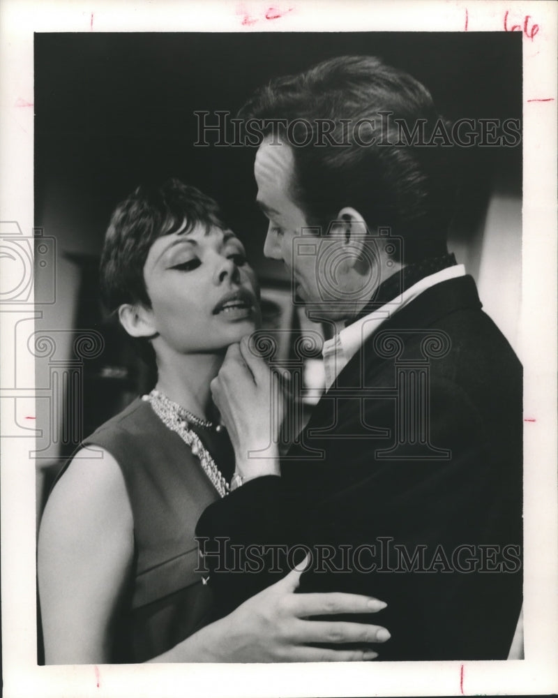 1963 Scene from "Come Blow Your Horn" at Houston Theatre Center - Historic Images