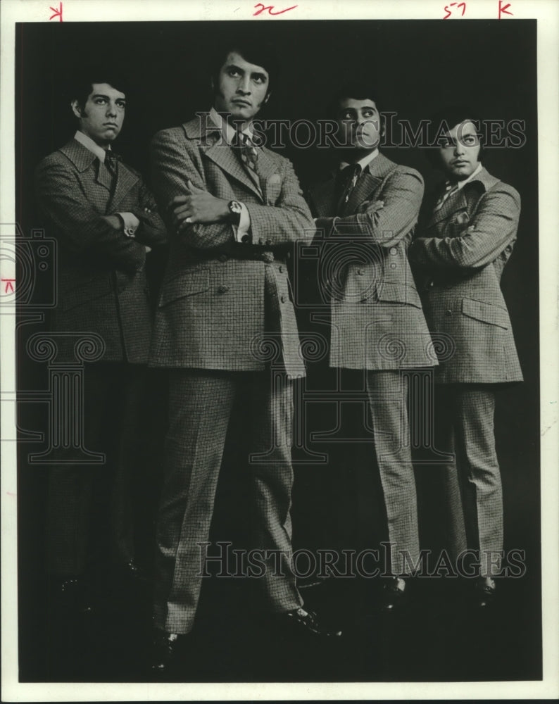 1970 Press Photo Entertainers &quot;Los Chamacos&quot; - hca39945 - Historic Images