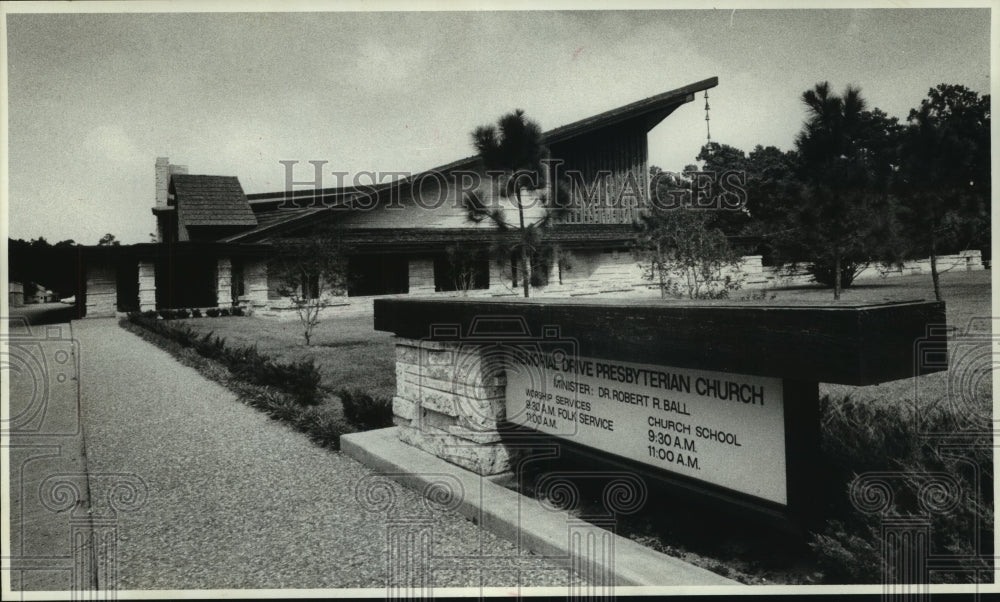 1974 Press Photo Memorial Drive Presbyterian Church in Houston - hca44609-Historic Images