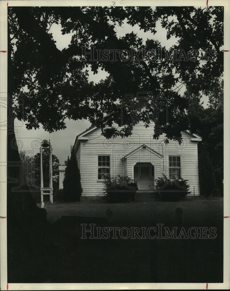 1967 Press Photo Old North Church in Nacagdoches, Texas - hca45050-Historic Images