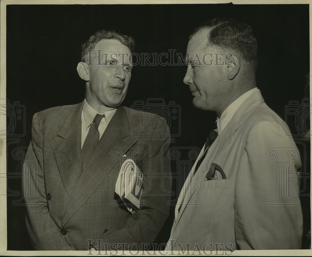 1952 Press Photo Governor of NJ and host at Governor&#39;s Conference in Houston - Historic Images