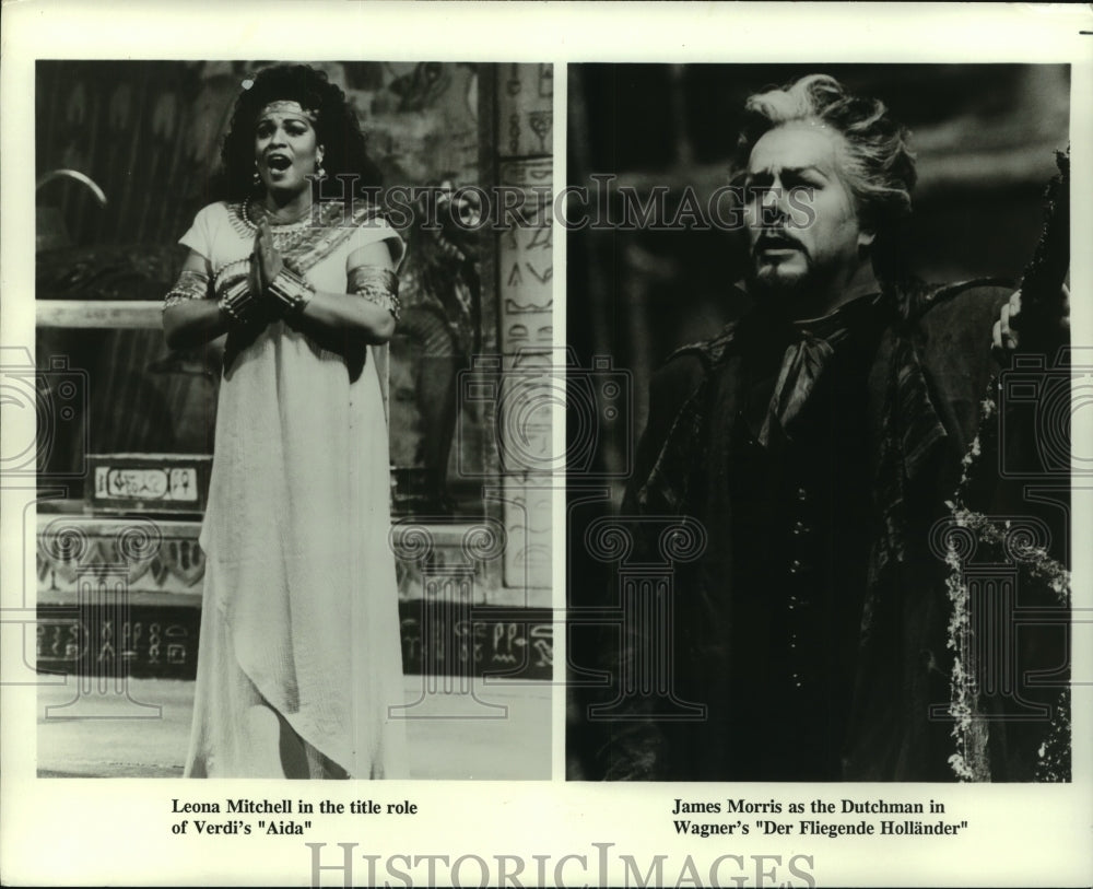 1992 Press Photo Scenes from Metropolitan Opera performances in New York- Historic Images