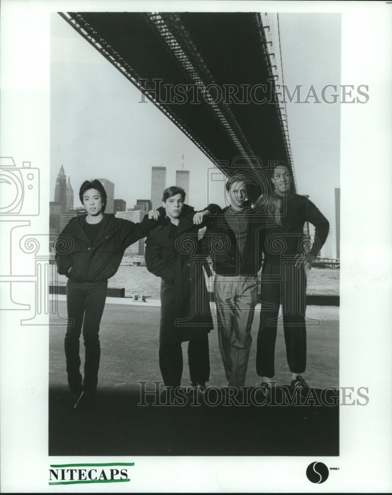 1983 Press Photo NiteCaps music group members - hca46142 - Historic Images