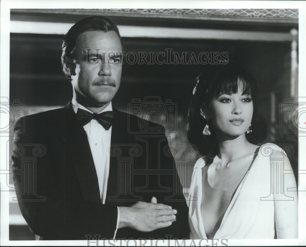 1988 Press Photo Scene from &quot;James Clavell&#39;s Noble House&quot; NBC mini-series - Historic Images