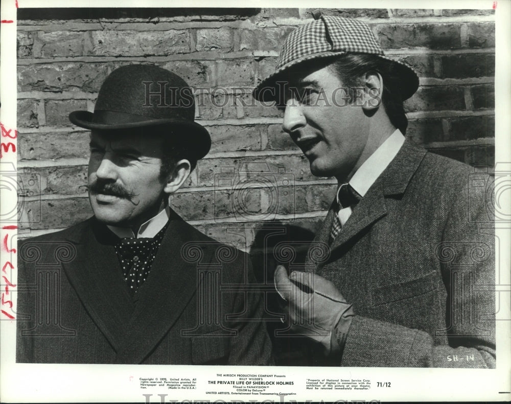 1970 Press Photo &quot;The Private Life of Sherlock Holmes&quot; scene - Historic Images