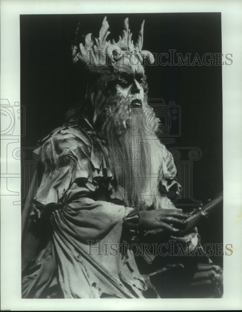 1982 Press Photo Hans Franzen in "Orpheus" opera on Great Performances on PBS - Historic Images