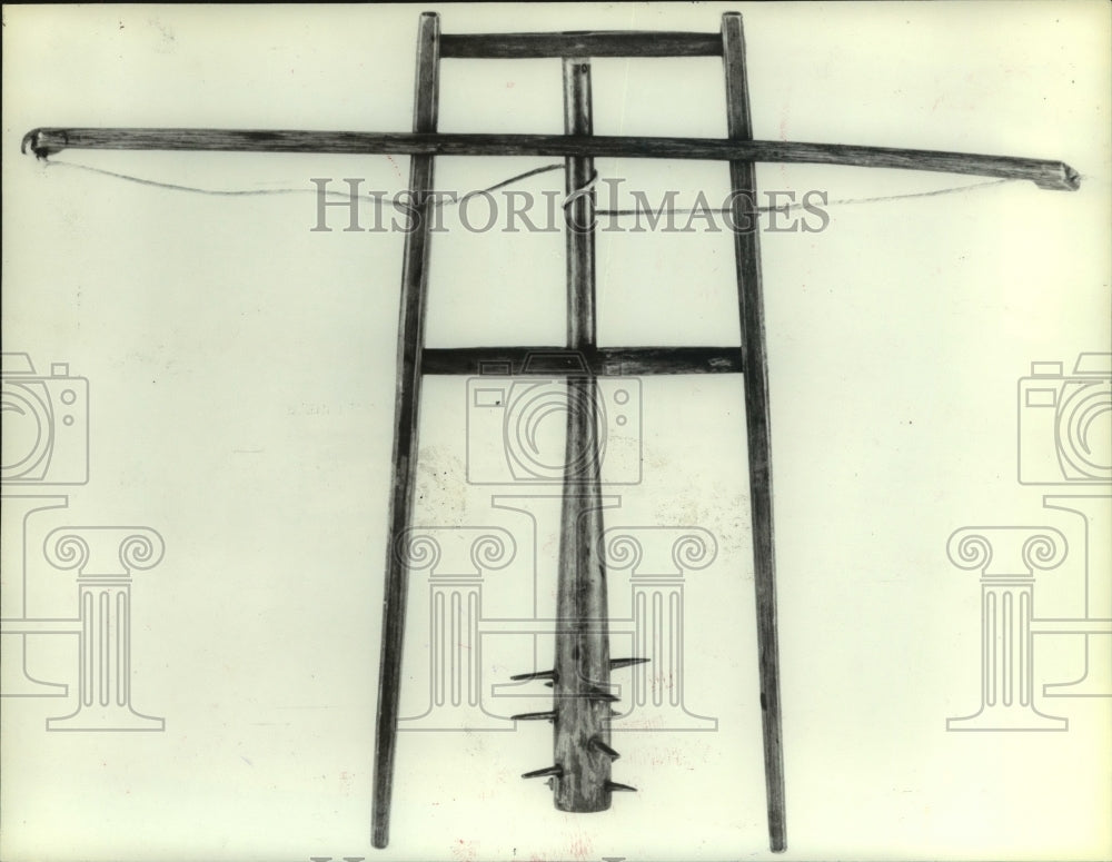 1979 Press Photo Antique "bow egg beater" - Household kitchen tools - hca48396 - Historic Images