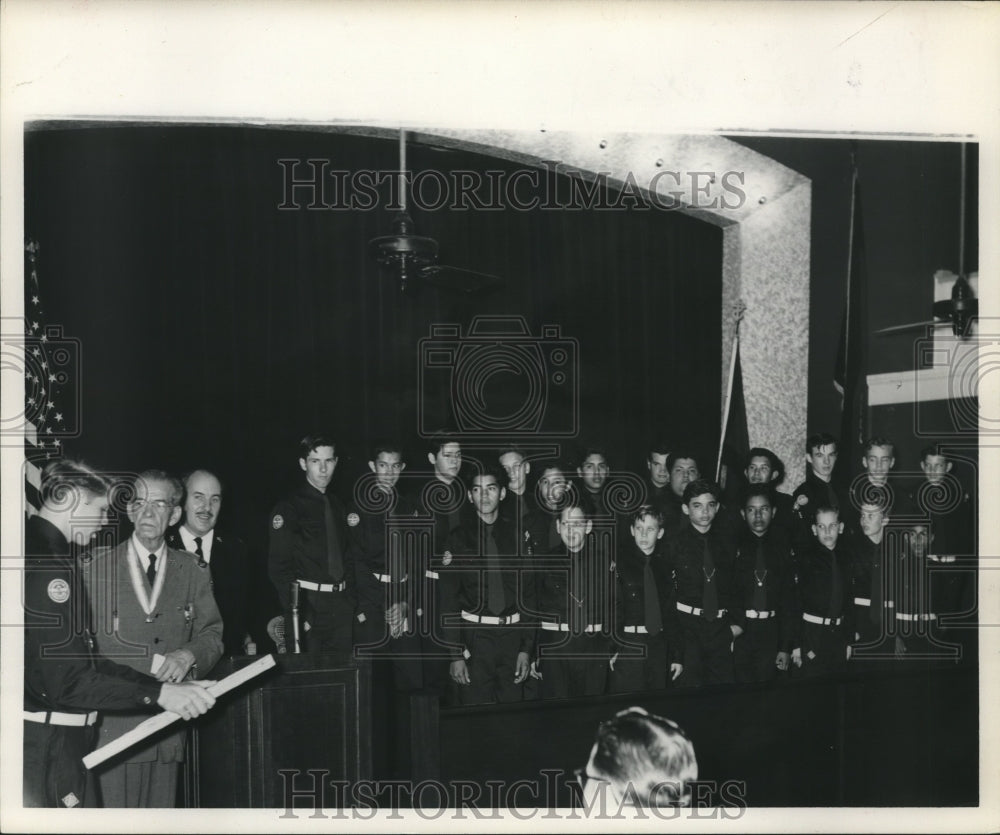 1957 Press Photo Explora Unit 69 at Red Shield Youth Center in Houston - Historic Images