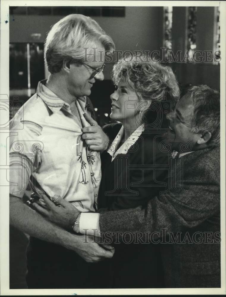 1987 Press Photo Stars of &quot;The Idiot and the Odyssey&quot; episode of &quot;St. Elsewhere&quot;- Historic Images