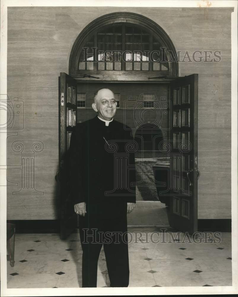 1954 Most Reverend W.J. Nodd, STD, Catholic Bishop of Galveston - Historic Images