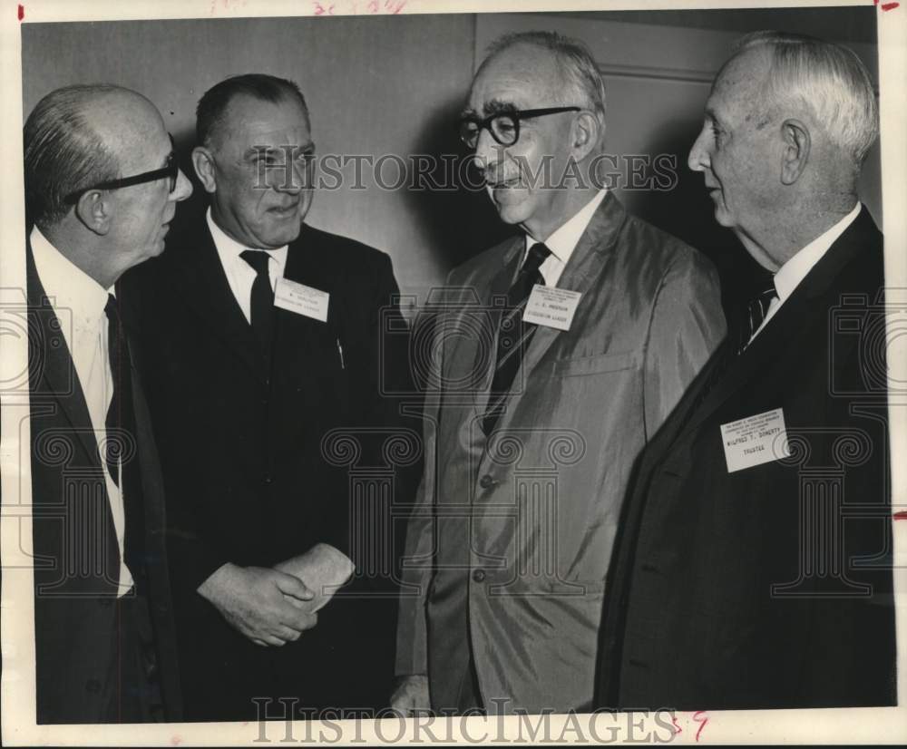 1970 Members At the Robert H. Welch Foundation Meeting - Historic Images