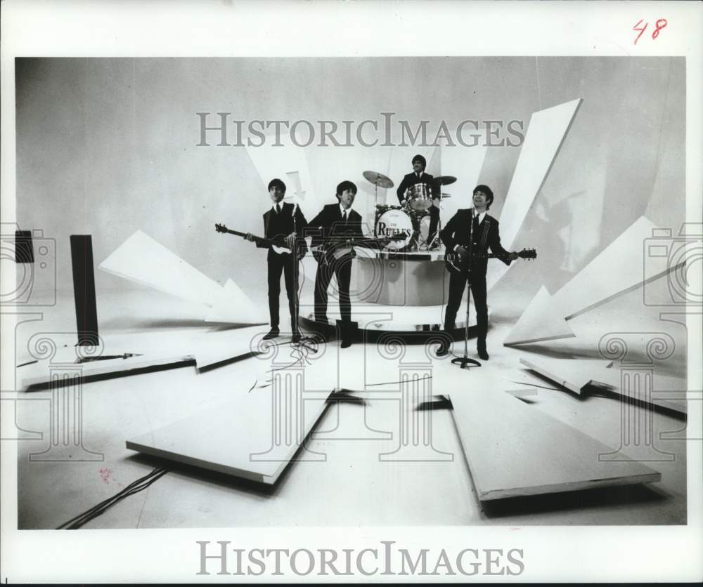 1983 Press Photo Pop group The Rutles - hca51752- Historic Images