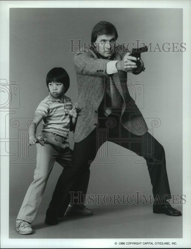 1986 Press Photo Ernie Reyes, Jr. stars in ABC-TV&#39;s &quot;Sidekicks&quot; - hca52487- Historic Images