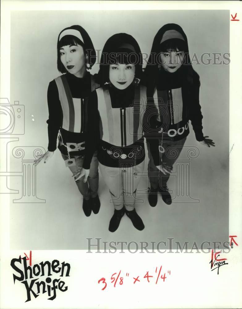 1996 Press Photo Pop Music Group Shonen Knife - hca52621- Historic Images