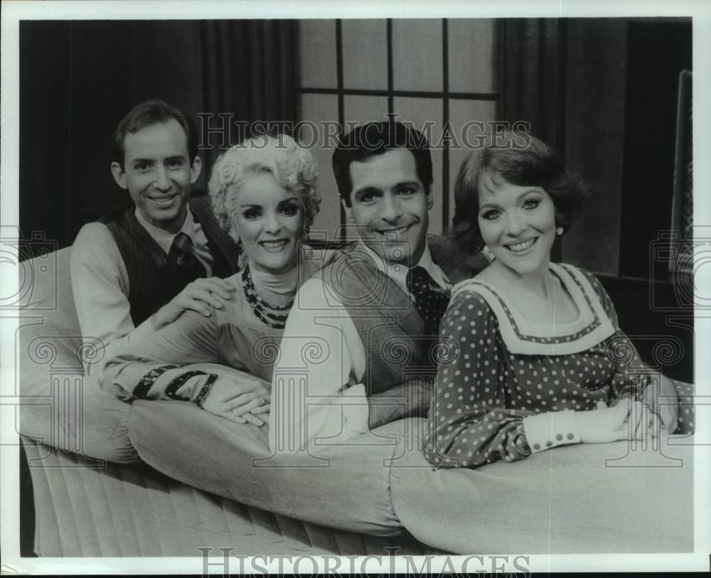 1987 Press Photo National Touring Company&#39;s &quot;Singin&#39; in the Rain&quot; cast- Historic Images