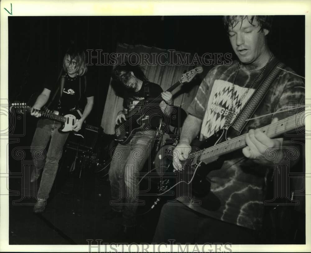 1988 Press Photo Rock Group &quot;Sidewinders&quot; at Axiom in Houston, Texas - hca53228- Historic Images