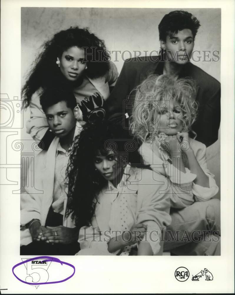 1988 Press Photo Star 5, Pop music group - hca53377- Historic Images