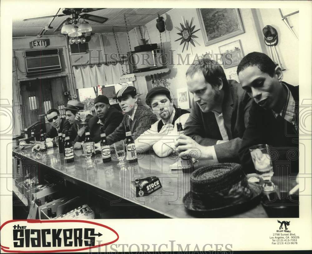 1998 Press Photo The Slackers, music group - hca54287- Historic Images