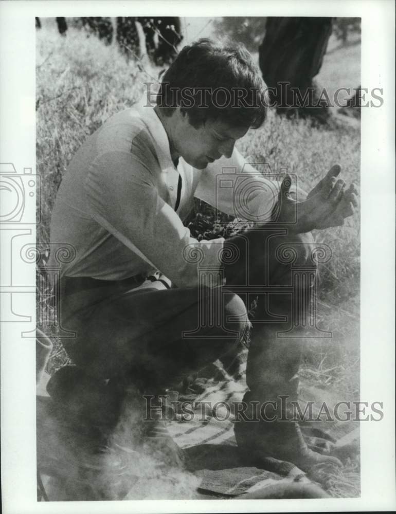 1983 Press Photo Actor Richard Chamberlain In "The Thorn Birds" Mini Series- Historic Images