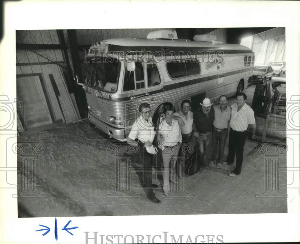 1988 Press Photo The Texas Throwdown Band From Houston, Texas - hca55707- Historic Images