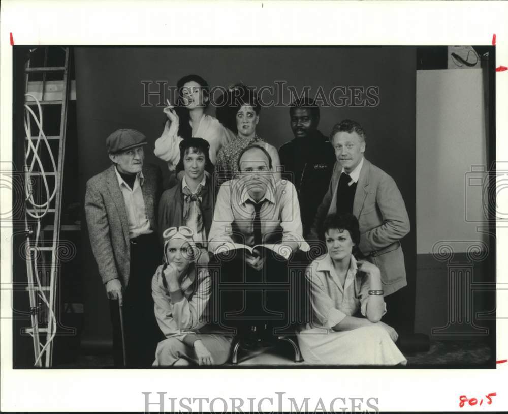 1983 Press Photo Set of Actors for the Texas Playwrights Festival - hca55935- Historic Images