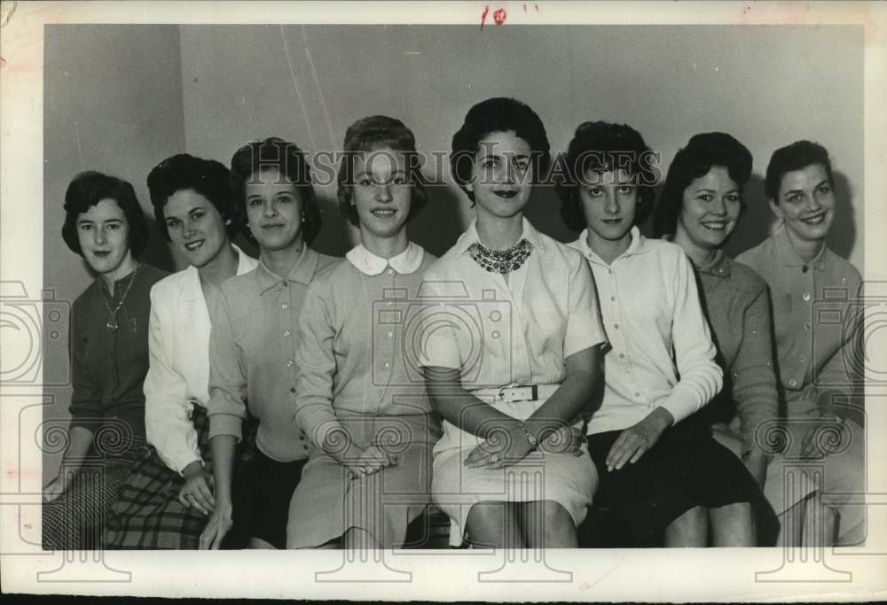 1960 Press Photo Women of West University Baptist Church, Houston, Texas- Historic Images