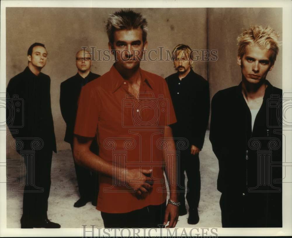 2000 Press Photo Members of the Rock Band &quot;Verve Pipe&quot; - hca58941- Historic Images