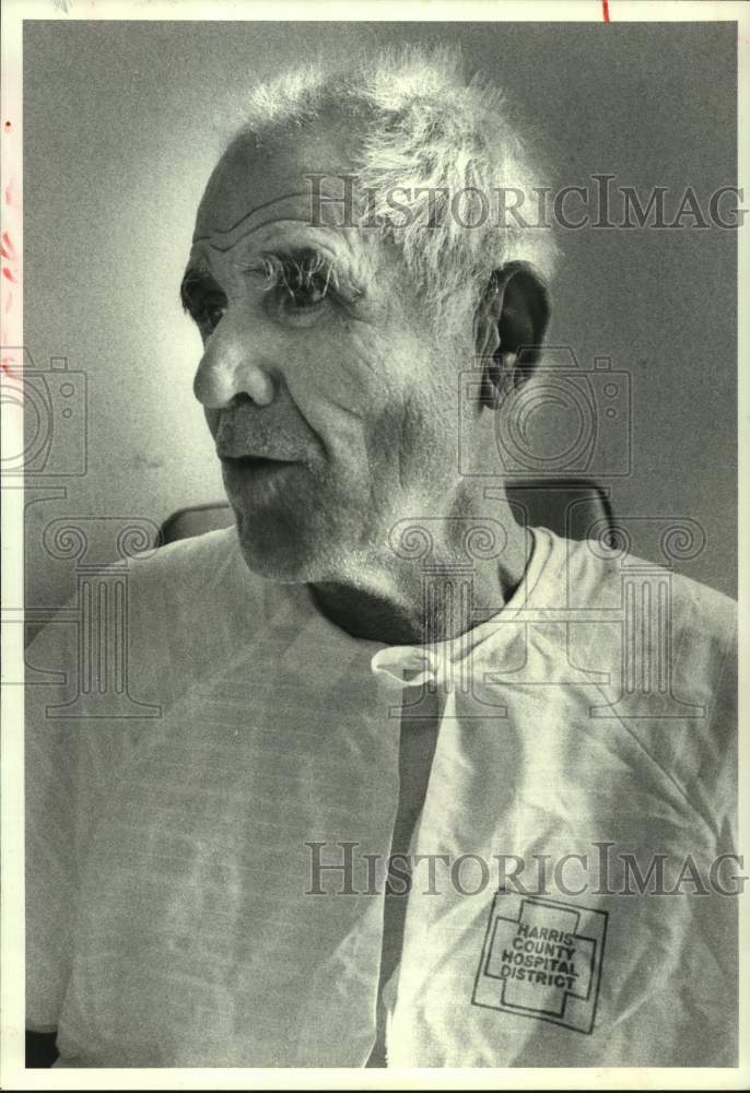 1960 Press Photo Cuban Refugee Jose del Carmen Beneitez Ramos In Houston, Texas- Historic Images