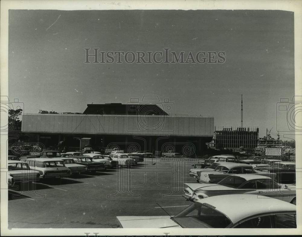 1966 Press Photo Houston University, addition to M.D. Anderson Library- Historic Images