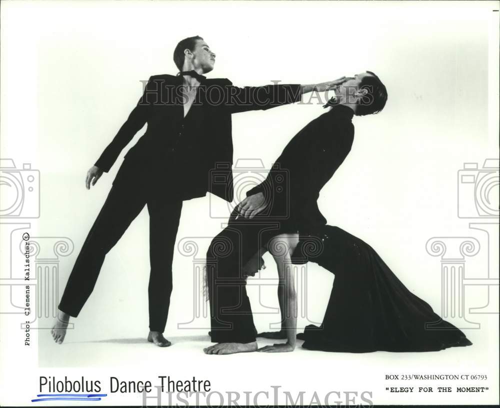 1985 Press Photo Pilobolus Dance Theater Performs &quot;Elegy for the Moment&quot;- Historic Images