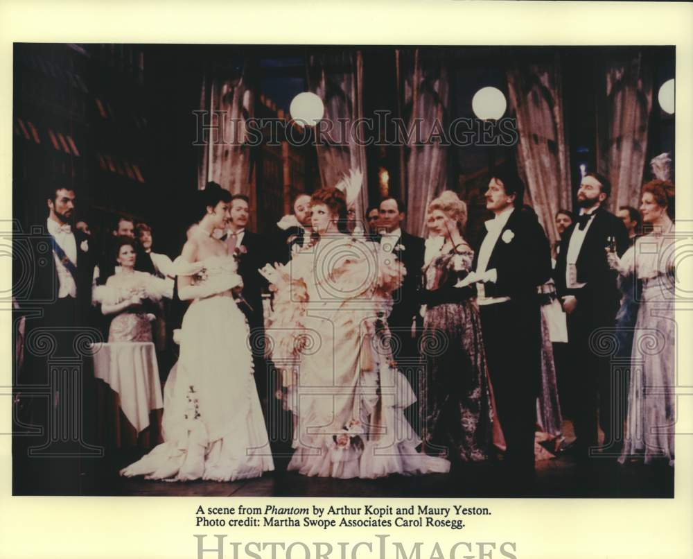 1994 Press Photo Scene from &quot;Phantom of the Opera&quot; by Arthur Kopit, Maury Yeston- Historic Images