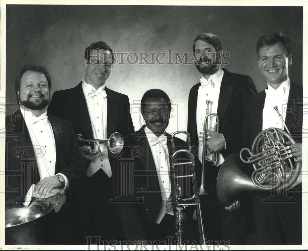 1991 Press Photo Paragon Brass band - hca61674- Historic Images