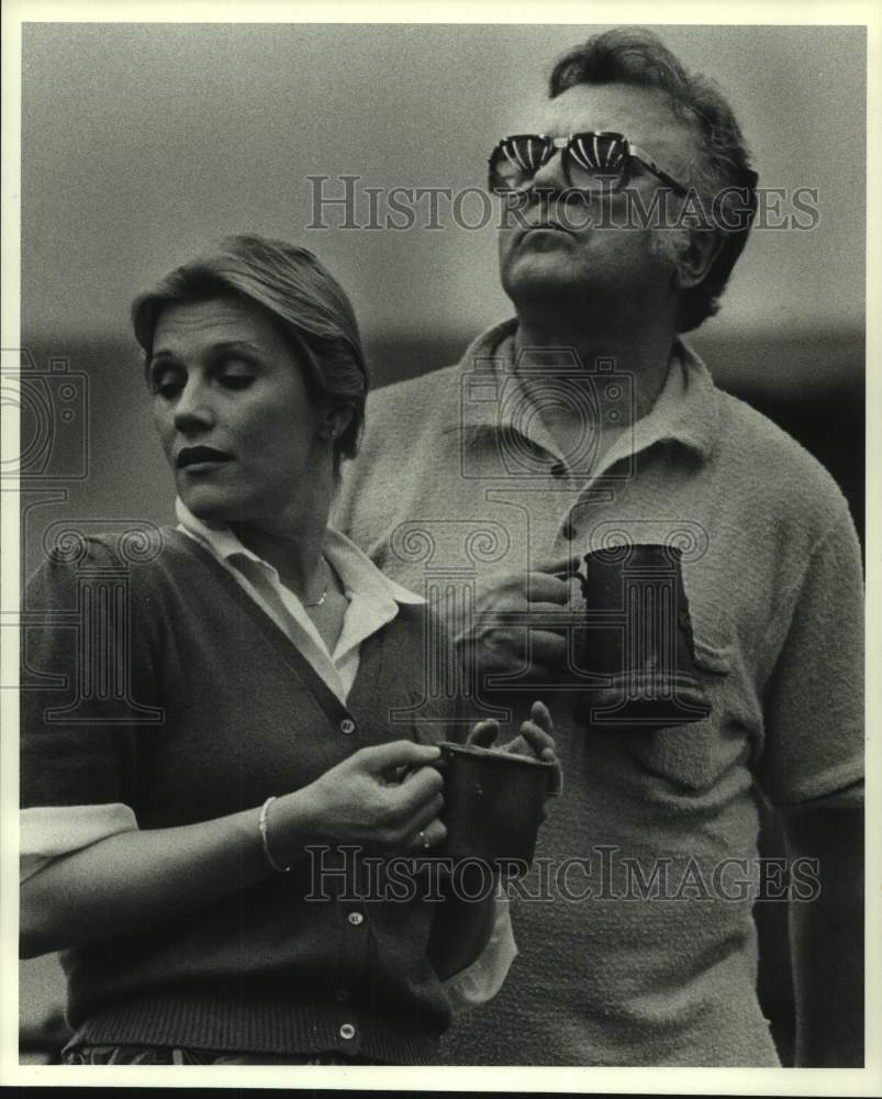 1983 Press Photo &quot;The Tales of Hoffman&quot; - Nicolai Gedda, Emily Rawlins Ivy - TX- Historic Images