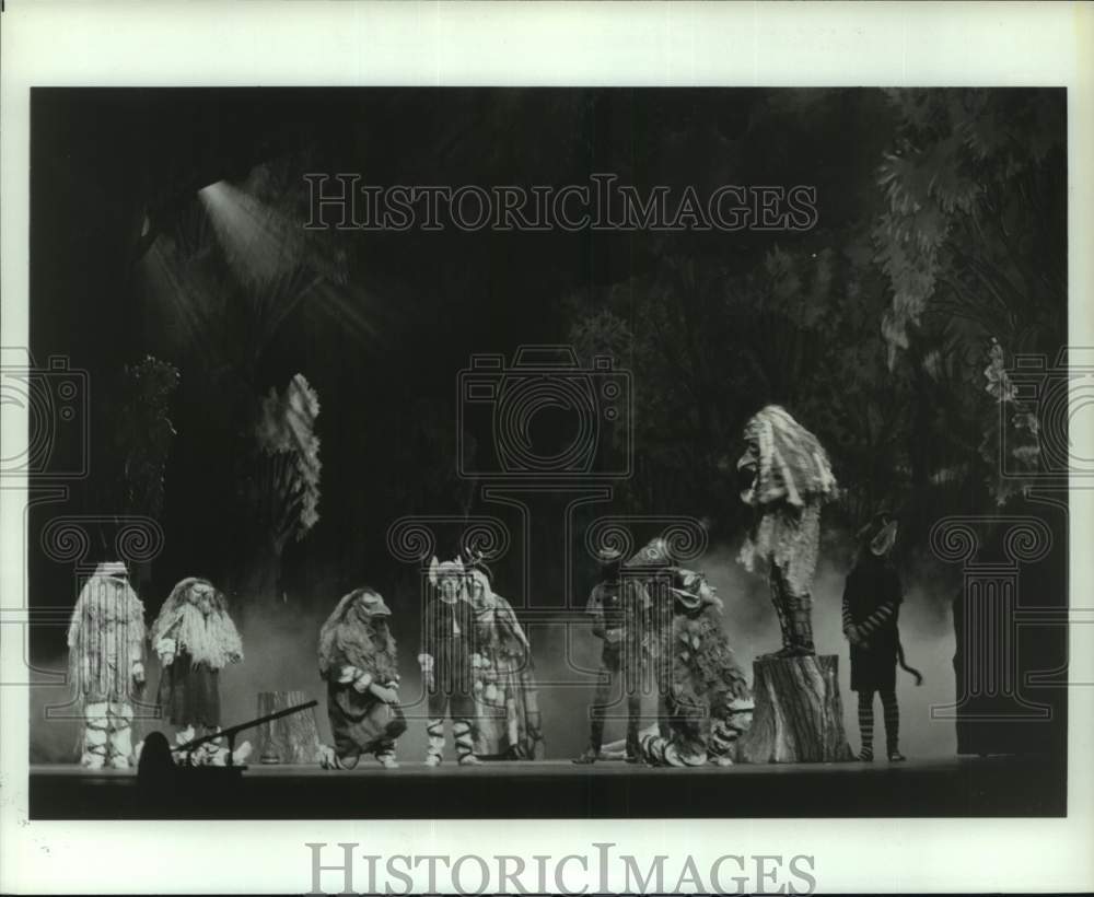 1978 Press Photo Scene from Texas Opera Theater&#39;s &quot;Hansel and Gretel&quot;- Historic Images