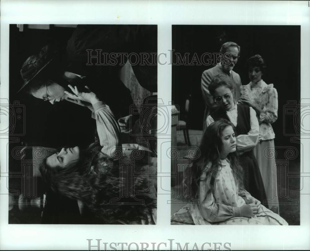Press Photo Nina Vance in "Miracle Worker" at Alley Theater in Houston, Texas - Historic Images